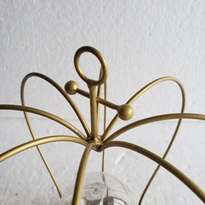 Casa o fiesta decorativo colgante de LED de cadena de oro simple colgante titular de la vela de metal <span class=keywords><strong>para</strong></span> la <span class=keywords><strong>boda</strong></span> - Product Image 3