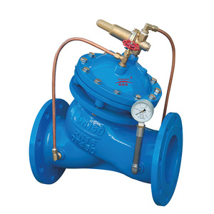 YomteY Piston Type Control Valve Carbon Steel Water Flow Adjustment Two Way Flanged - Product Image 4