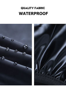 Botas de lluvia de PVC hasta la rodilla, resistentes al agua, antideslizantes, unisex, reutilizables, con estilo, cubierta de zapatos con cremallera - Product Image 6