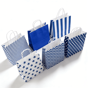 Sacs en papier kraft en gros, sac cadeau pour l'emballage de vêtements, sac de transport pour le commerce de détail, sac de courses durable - Product Image 3
