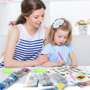 Article <span class=keywords><strong>de</strong></span> vente chaud bâton au hasard n'importe où chatoyant solide diamant <span class=keywords><strong>peinture</strong></span> autocollant pour les enfants - Product Image 6
