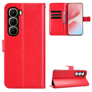 เคสโทรศัพท์หนังกระเป๋าสตางค์ลาย Crazy Horse สำหรับ Infinix Hot 60 Pro 4G - Product Image 5