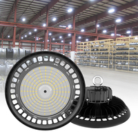 Romanso 5 ans de garantie 200 W 150LM/W capteur à distance UFO High Bay Light Led Highbay 200 watts