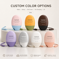 Bouteille de Voyage Portable en PE EVOH de 30 ml avec Bouchon à Vis, Personnalisable avec Logo, pour Cosmétiques et Soins de la Peau, à Suspendre comme un Porte-clés – Vente en Gros