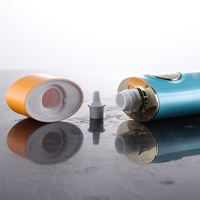 Flacon cosmétique plat vide de 40 ml, flacon souple pour fond de teint liquide, écran solaire, ouverture facile, emballage en plastique ABS