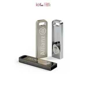 Jaster-clé USB 2.0 en métal créatif, support à mémoire de 8GB 16GB 32GB 64GB, lecteur Flash original, disque U, Promotion, cadeau, 3.0
