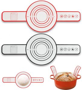 Sangle de levage en <span class=keywords><strong>silicone</strong></span> pour pain, pour cuisson au four hollandais, avec poignées extra longues, tapis de cuisson en <span class=keywords><strong>silicone</strong></span> résistant, accessoires de cuisson - Product Image 1