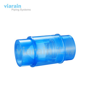 Màu xanh trong suốt uPVC kiểm tra van ANSI tiêu chuẩn không trở lại van cho nước ứng dụng chung - Product Image 5