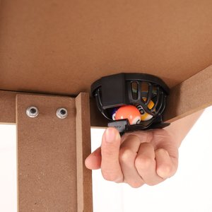 Mesa de Billar Deportiva para Interiores de 35 Pulgadas con Rieles y Bolsillos de Plástico, Mesa de Snooker Ecológica y Duradera para Niños - Product Image 6