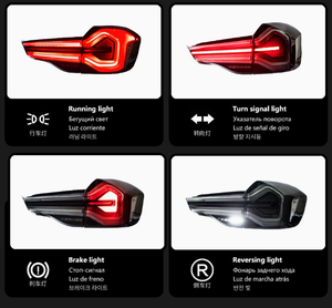 Conjunto de Luces Traseras para X3 G08 G01 2018-2021, Lentes Transparentes, Luces Intermitentes Dinámicas, Conexión Plug and Play, Nuevas, 6000K, 1 Año de Garantía - Product Image 2