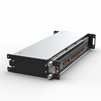Boîtier métallique sur mesure TZR 2U pour montage en rack, châssis découpé au laser et plié pour l'électronique de puissance, équipement industriel OEM