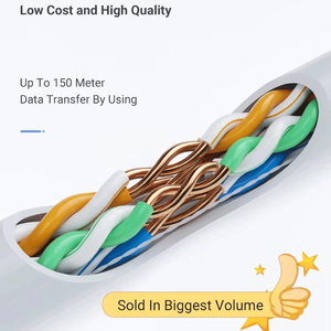 <span class=keywords><strong>สาย</strong></span>เคเบิลแลนเอเทอร์เน็ต<span class=keywords><strong>ความเร็ว</strong></span>สูง305ม. แบบกล่อง UTP FTP SFTP รุ่น Cat 5e, Cat 6, Cat6a - Product Image 4