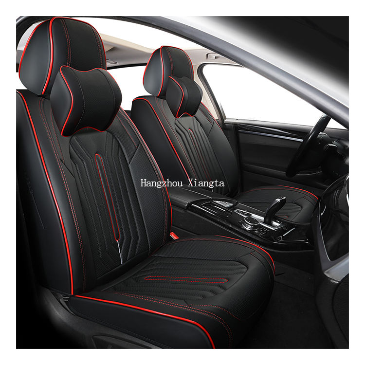 เส้นสีดำและสีแดง