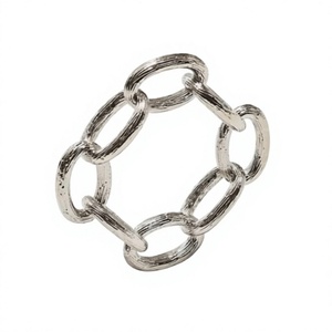 Anneaux de serviette de Noël en forme de bois de cerf dorés, designs personnalisés, qualité alimentaire, dernière arrivée, prix direct usine - Product Image 6