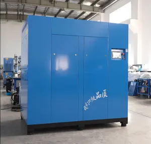 High Quality Industrial Air Compressor For Good Industrial Use High Pressure Two-stage 75kw Screw Air Compressor