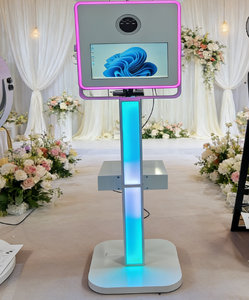 Cabina de Fotos con Espejo, Fotomatón con Espejo, Cabina de Fotos con <span class=keywords><strong>Photoshop</strong></span>, Accesorios para Selfies de Boda, Estuche de Transporte - Product Image 3