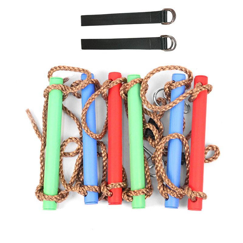 Échelle d'escalade en plastique coloré