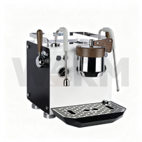 Machine à expresso semi-automatique professionnelle italienne, pour usage domestique et commercial.