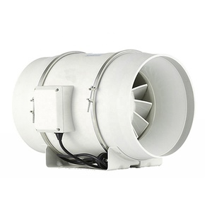 Wholesale 8 Inch Silent Air Cooling Greenhouse Grow Tents Hydroponic Smoke Extractor Axial Ventilation <strong>Inline</strong> Duct <strong>Fan</strong> - Product Image 1