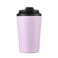 Bouteille isotherme en acier inoxydable de 12 oz, tasse à café avec marquages de mesure, portable pour hommes/femmes, usage professionnel au bureau, 12-24h