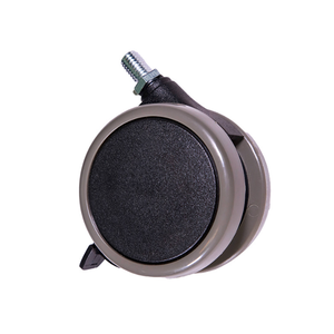 Rueda de Poliuretano de Alta Gama Estilo Europeo sin Cubierta con Varilla de Retención, Freno de 3 Pulgadas, Resistente, para <span class=keywords><strong>Armarios</strong></span> y Muebles - Product Image 1