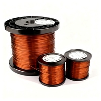 Alambre de Cobre Esmaltado Plano de 1.8 mm, Clase 200, Alta Resistencia a la Tracción, Buen Aislamiento para Automóviles, Construcción, Transformadores de Alto Voltaje