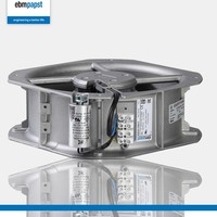 Original ebmpapst W2E200-HK86-01 Elektrischer AC-Axial-Kompaktventilator mit Edelstahlflügeln 115V 2550 U/min 64W IP44 Deutsches Design