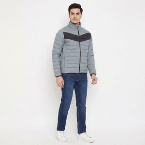 Best Quality Canvas Stand <b>Long</b> Sleeve <b>Men</b> Puffer Winter <b>Jacket</b> Quick Dry Breathable New Style Street Wear Customized Color Size - Product Image 1