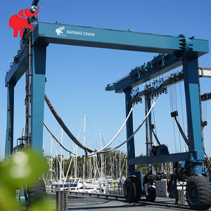 معدات رفع القوارب عالية الجودة، رافعة جسرية متنقلة لرفع القوارب بسعر تنافسي مع محرك ديزل - Product Image 2