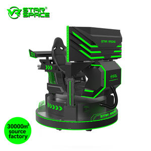 Simulateur de course automobile de réalité virtuelle commercial, machine de simulation de course automobile 9D <span class=keywords><strong>VR</strong></span> à trois écrans, simulateur de course automobile F1, jeu populaire - Product Image 6