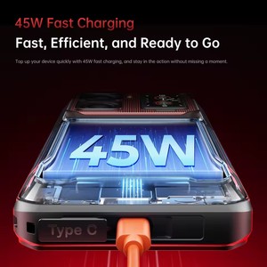 สำหรับโทรศัพท์ WP300 รุ่นทนทาน แบตเตอรี่ 16000mAh แรม 12+24GB+512GB  หูฟังแบบถอดได้/ไฟแคมป์ปิ้ง  หน้าจอ 6.78 นิ้ว FHD 120Hz ป้องกันการกระแทก มาตรฐาน IP68 - Product Image 5