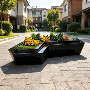 B87 Cadeira de Espera Pública Durável para Plantio de Árvores e Flores, Resistente às Intempéries, Ecológica, para Uso Externo e Interno - Product Image 4