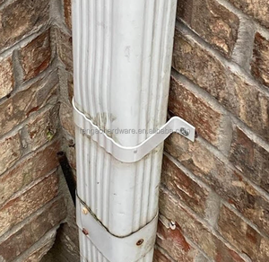 <span class=keywords><strong>Kit</strong></span> complet de gouttière et de descente d'eau en aluminium facile à installer, système de drainage complet pour la construction de maisons neuves - Product Image 5