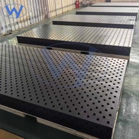 Nouvelle table de soudage 3D économique de haute précision avec gabarits de soudage pour le soudage robotisé et le positionnement des fixations (acier/acier nitruré)