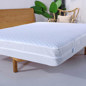 Housse <span class=keywords><strong>de</strong></span> matelas imperméable matelassée à ultrasons hypoallergénique <span class=keywords><strong>anti</strong></span>-<span class=keywords><strong>punaises</strong></span> <span class=keywords><strong>de</strong></span> <span class=keywords><strong>lit</strong></span> avec fermeture éclair - Product Image 6