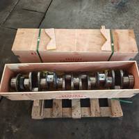 Moteur HBJY ISX15 QSX15, moteur diesel X15, vilebrequin 4393462 en acier forgé pour pièces de machines industrielles Cummins