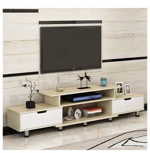 Unidad pequeña simple y moderna para sala de estar, dormitorio, mueble de TV nórdico, mesa de centro, combinación de gabinete de piso, soporte de TV retráctil - Product Image 3