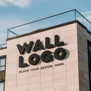 Design di fabbrica facile installazione consegna rapida acrilico metropolitana, stazione ferroviaria, centro commerciale parete esterna segno pubblicitario - Product Image 1
