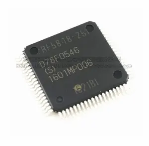 Chip QFP80 UPD78F0546GC 78F0546 Baru