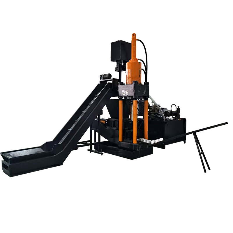 Horizontal Scrap Metal Baler Waste Iron