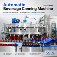 Machine de remplissage et de bouchage automatique électrique à commande PLC haute capacité 2-en-1 pour boissons et aliments