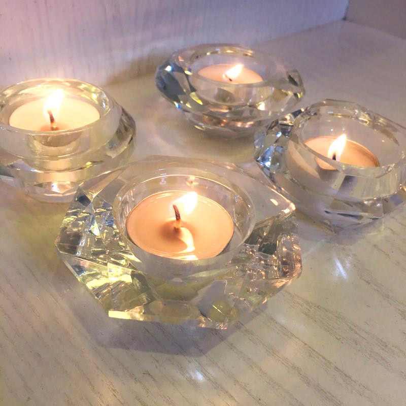 CJ-рекламный креативный подарок, свадебный подарок, подсвечник, украшение для дома, круглые Votive хрустальные подсвечники