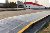 Balance numérique de pesée pour camions et remorques de 200 tonnes avec affichage LCD/LED, support OEM/ODM personnalisé SCS-3*16m