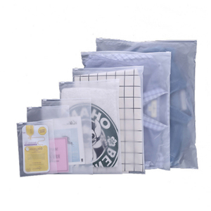 Usine Vendre Rescellable Logo Personnalisé Impression Vêtements Cosmétiques CPE Emballage Sac Ziplock En Plastique - Product Image 4