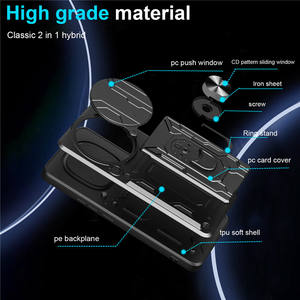 Étui antichoc de téléphone de couverture de fenêtre de curseur de protection d'objectif pour Realme 12 5G - Product Image 5