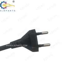 Kabel Ekstensi Daya DC 2-pin Tahan Air OEM EU untuk Penggantian Kabel Peralatan Rumah Tangga