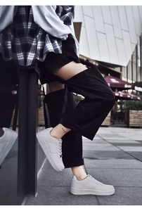 Zapatos Planos de Lona Cómodos para Hombre de Gran Venta, Zapatillas Blancas de Malla Deportiva Personalizadas de Diseñador de Alta Calidad Multi-Top - Product Image 3