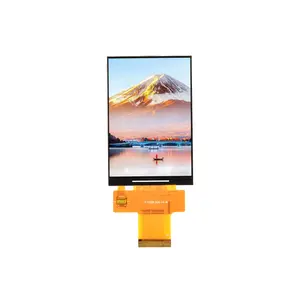 China supplier 3.5 lcd touch wide view tft lcd module 320x240 driver IC HX8238 Interface 8 bit MCU 8080