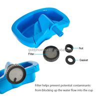 Abreuvoir automatique YYC Max pour poulets, canards, oies, lapins et petits animaux – Gamelle d'eau pour volailles