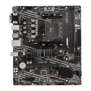 Máy tính giá rẻ Bo mạch chủ a520m <span class=keywords><strong>Pro</strong></span> DDR4 Ổ cắm AM4 hỗ trợ 3th Bộ vi xử lý chơi game Bộ vi xử lý - Product Image 2